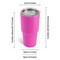 makerflo 30 oz Powder Coated Tumbler with Lid and Straw | Craft-Ready for DIY Gifts & Personalization (Laser Engravable, UV DTF, Epoxy, Vinyl) - Not for sublimation and DTF